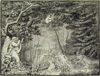 El poeta en la primavera, 1805